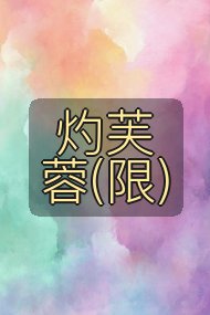 灼芙蓉(限)封面
