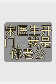 宋医生开门,我是你老公封面